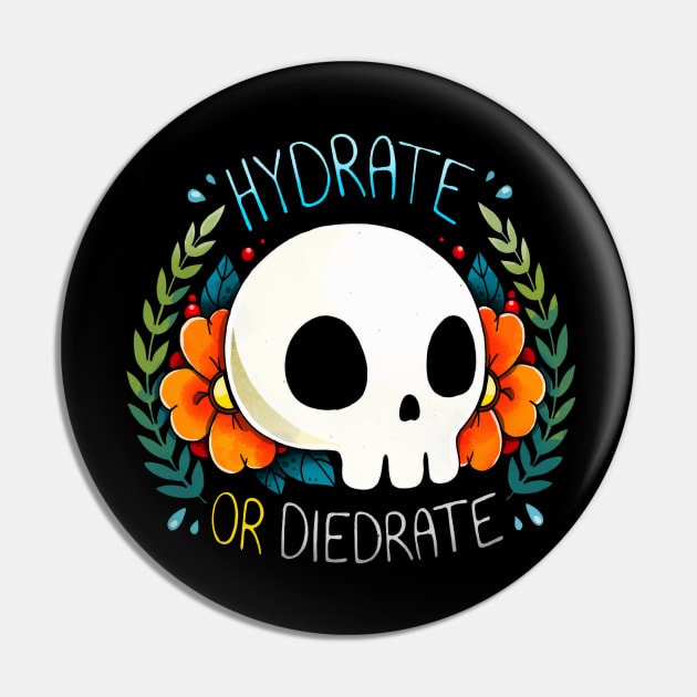 Hydrate or Diedrate Pin by Vallina84