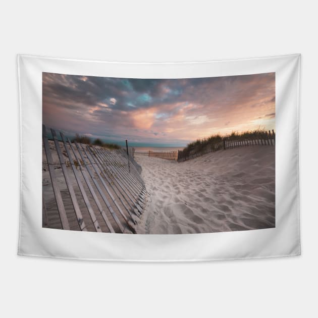 Second Beach Tapestry by jswolfphoto