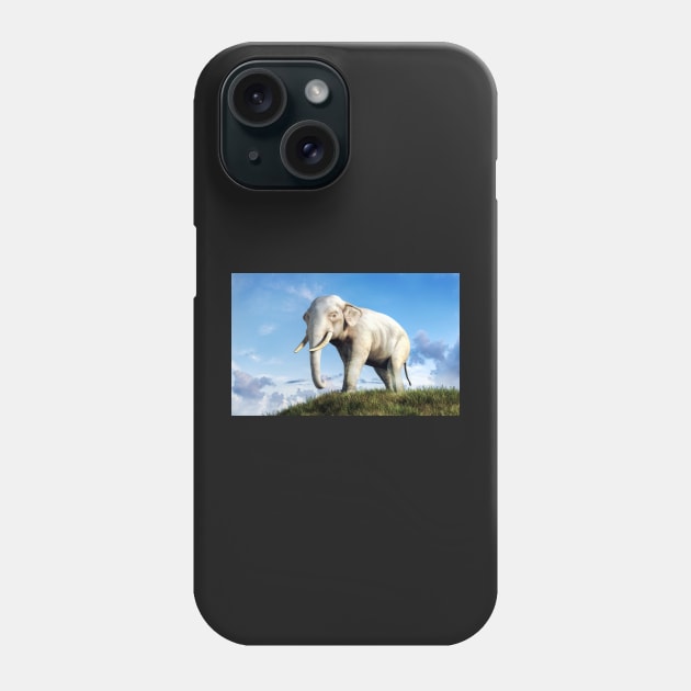 White Elephant Phone Case by DanielEskridge