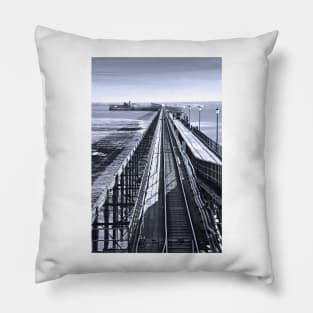 Southend on Sea Pier Essex England Pillow