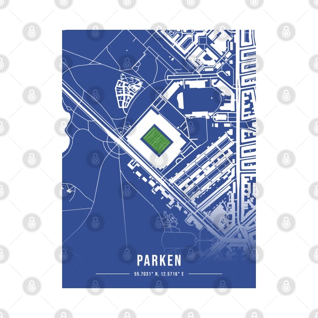 Parken Map Design by TopFootballStadiums