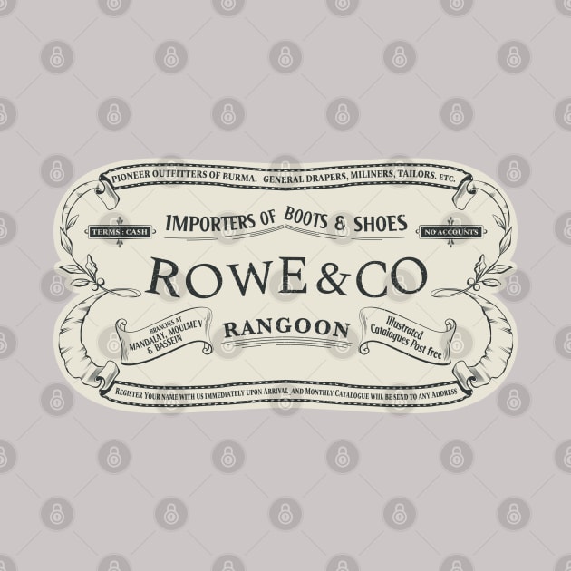 Rowe & Co, Rangoon c.1920 by shwewawah