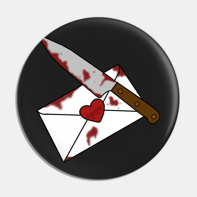 yandere love letter Pin by LillyTheChibi