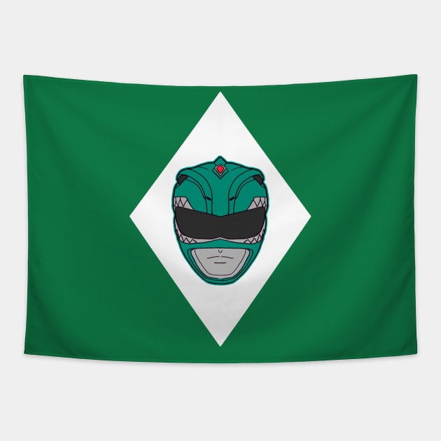 power ranger green ranger Tapestry by ekkimu