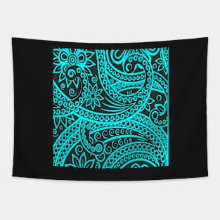 Tropical Floral Tapestry