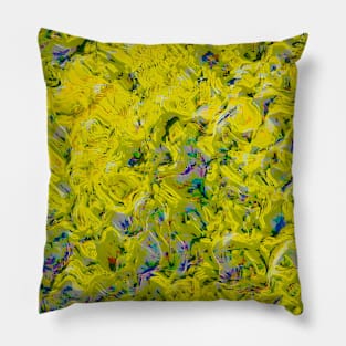 WavesNeonAbstract Pillow