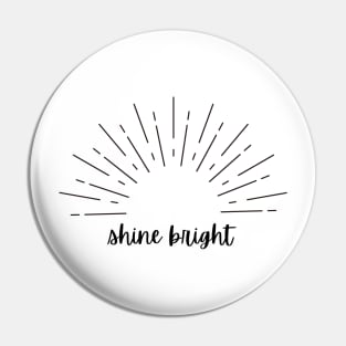 Shine Bright Crown Pin