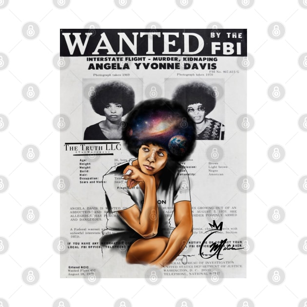 Wanted Angela Davis by ATruMovement