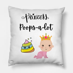 Princess Poops-A-Lot Pillow