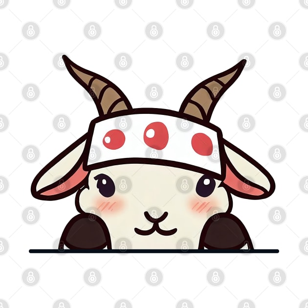 Sneaky japanese goat so cute by Deartexclusive