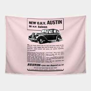 1945 AUSTIN 16 HP - advert Tapestry