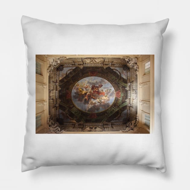 The Ceiling I Always Wanted. University of Bologna, Italy 2011 Pillow by IgorPozdnyakov