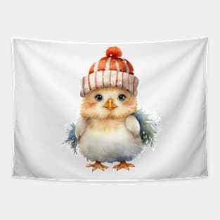 Xmas chicken Tapestry