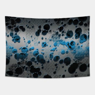 Blue drops Tapestry