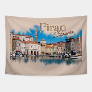 Piran Slovenia Tapestry