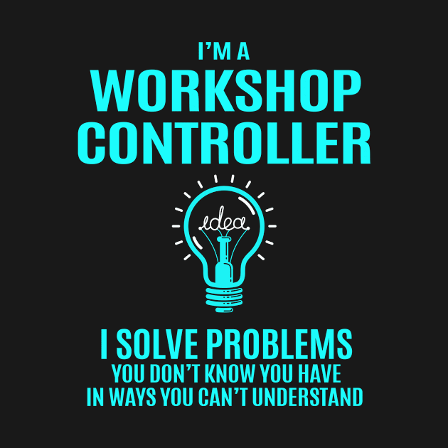 Workshop Controller - I Solve Problems by Pro Wresting Tees