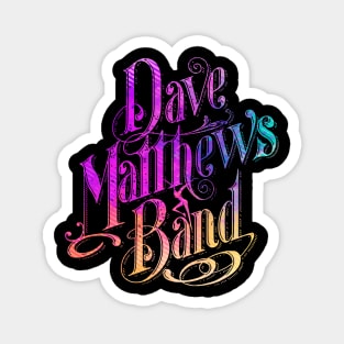 Dave Matthews Band Watercolor Magnet