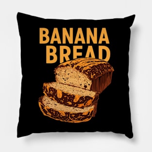 Banana Bread Enthusiast Pillow