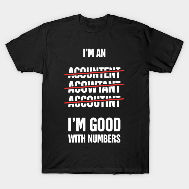 accounting t shirts funny