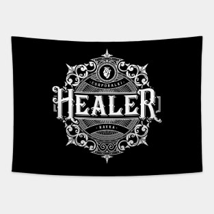 Shadow and Bone: Healer (monochrome) Tapestry