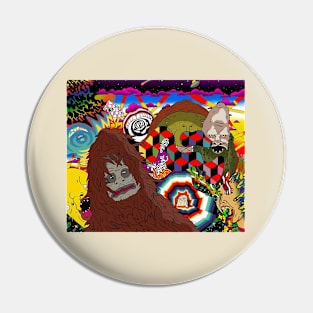 Sassy The Sasquatch Style Pin