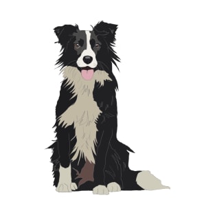 Border collie dog T-Shirt