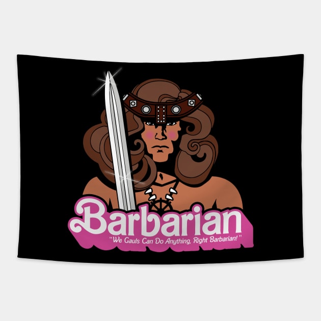 Barbarian Tapestry by TrulyMadlyGeekly