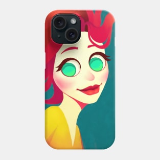 Smiling Girl Phone Case