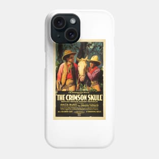 The Crimson Skull Richard Norman 1922 Vintage Movie Poster Advertising Film Art Phone Case