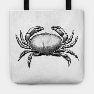 Vintage Crab Sketch Tote