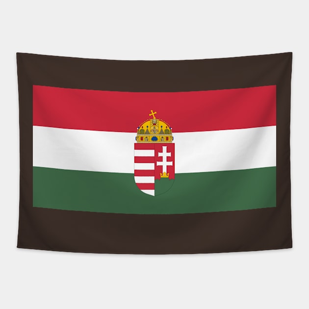 Hungary Flag Tapestry by Historia