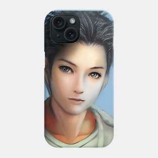 Black Hair Anime Boy Phone Case