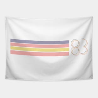 1983 Retro Stripes Tapestry