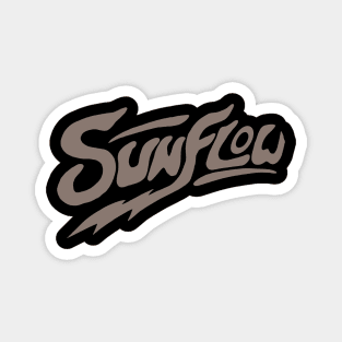 sunflow typography flash Magnet