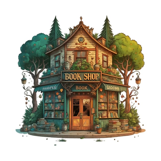 Book Shop by OldSchoolRetro