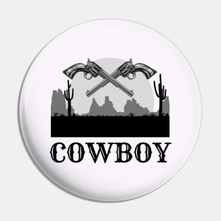 Cool Cowboy 2 Pin