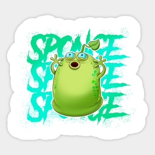 my singing monsters wubbox Sticker for Sale by FROMmetoyou1