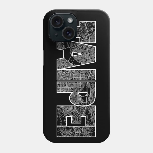 Taipei Street Map Phone Case by thestreetslocal