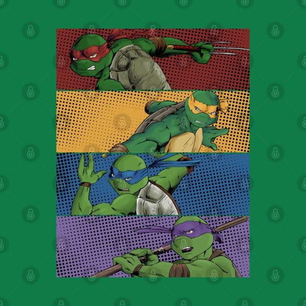 TMNT IDW by Elisamakesart