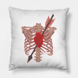 Arrow through the heart Pillow