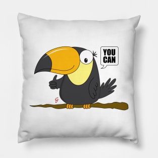 Motivation from the YouCan Toucan Pillow