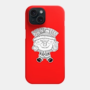 CUTE SANTA CLAUS CHEERING KANPAI Phone Case