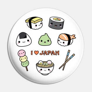 I love Japan Pin