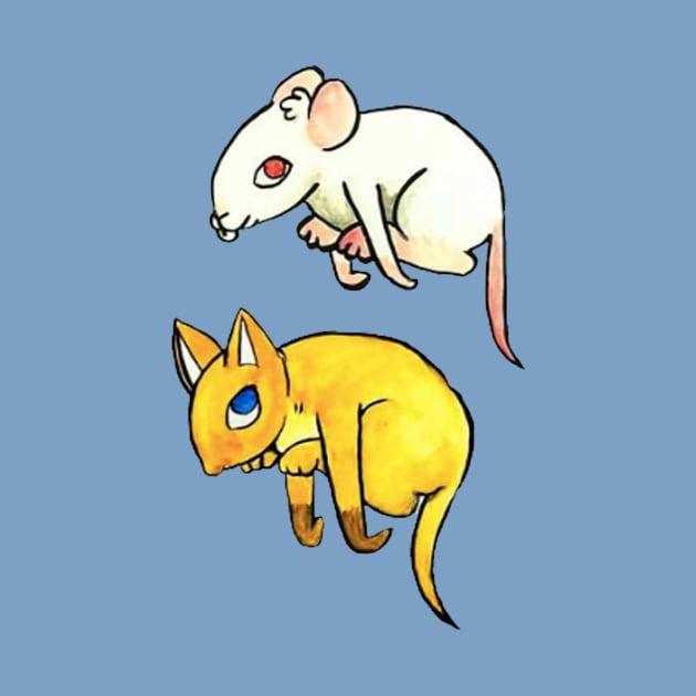 cat and mouse by Blue Afro