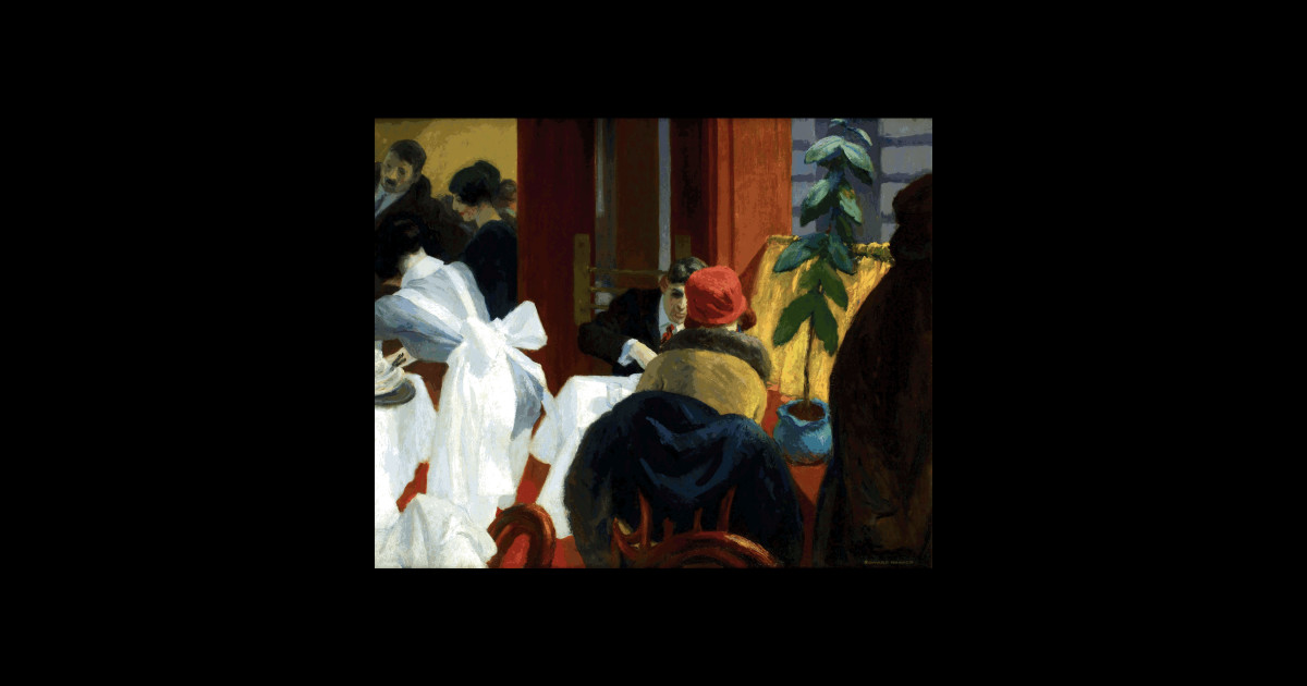 High Resolution Edward Hopper New York Restaurant 1922 Edward Hopper
