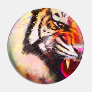 Fierce Tiger Pin