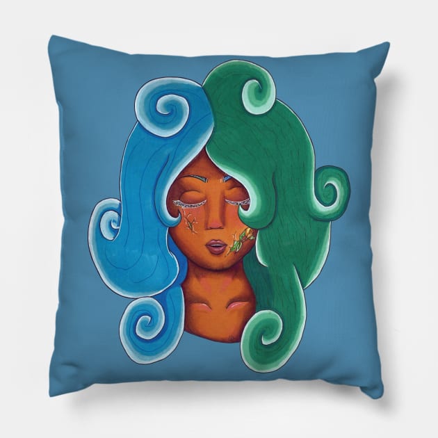Mother Nature (BB) Pillow by MB's Workshop