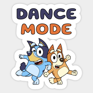 Bluey Chili Dancing Stickers -  Sweden