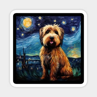 Briard French Shepherd Night Magnet