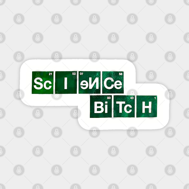 Science Bitch Magnet by akastardust